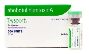 Dysport is a muscle-relaxing medication used to treat expression lines in the face